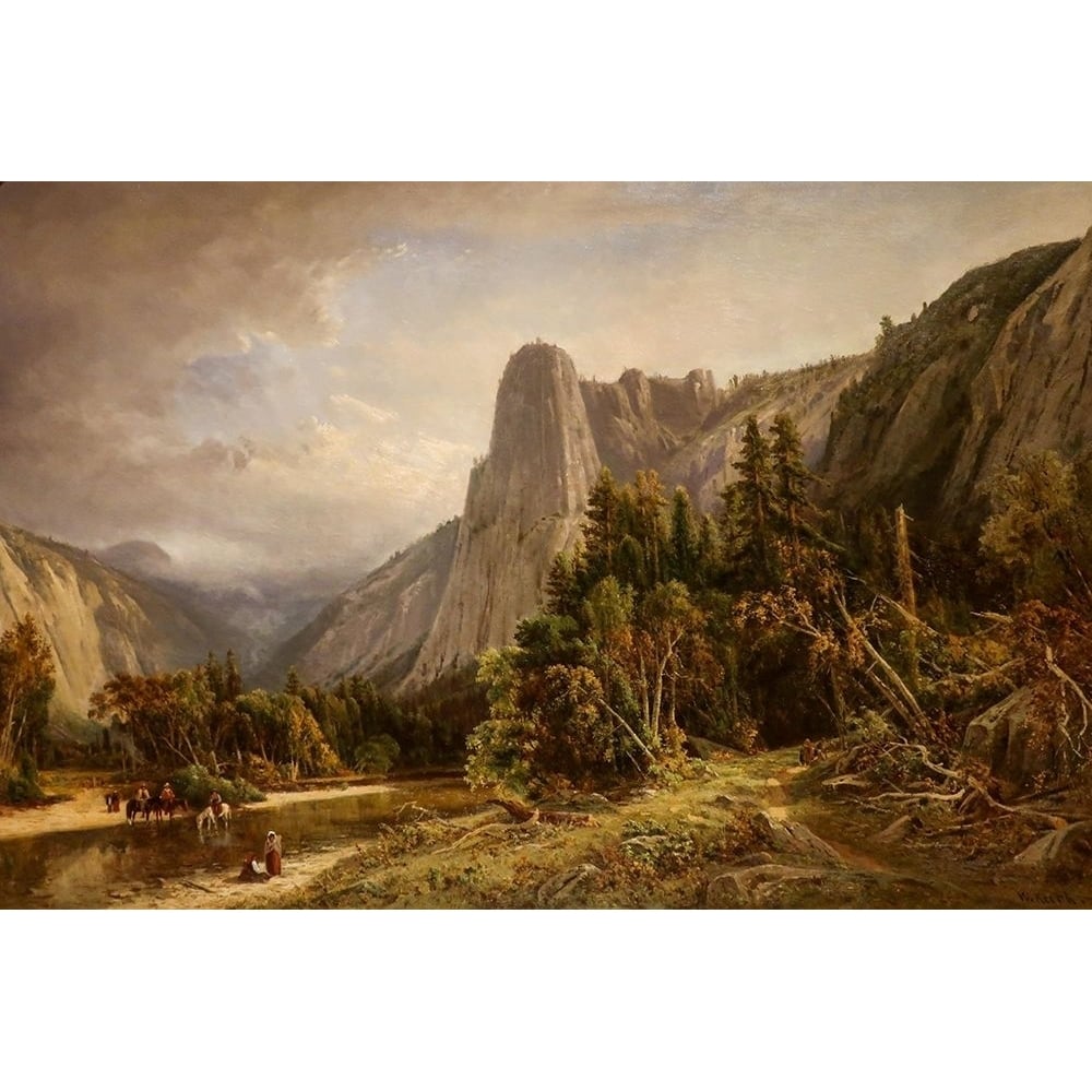 Sentinel Rock Yosemite Poster Print by William Keith-VARPDX56109 Image 1