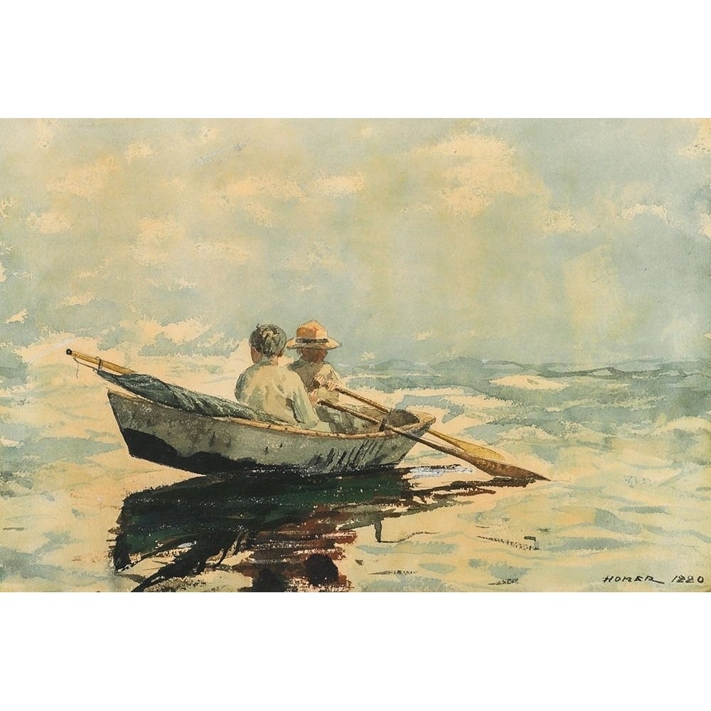 Rowboat Poster Print by Winslow Homer-VARPDX56129 Image 1