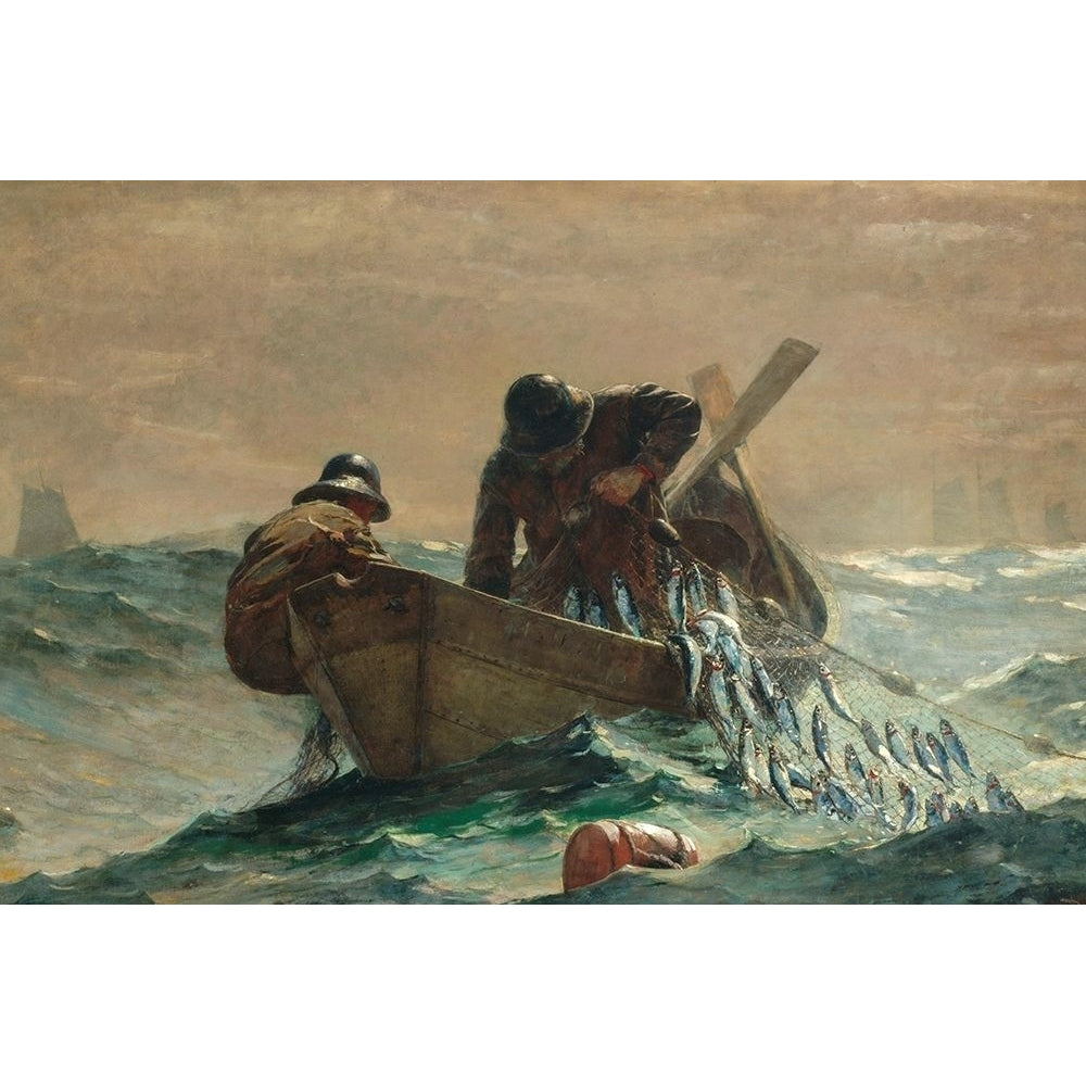 The Herring Net Poster Print by Winslow Homer-VARPDX56123 Image 1