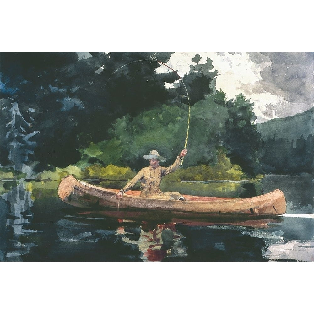 The North Woods Poster Print by Winslow Homer-VARPDX56204 Image 1