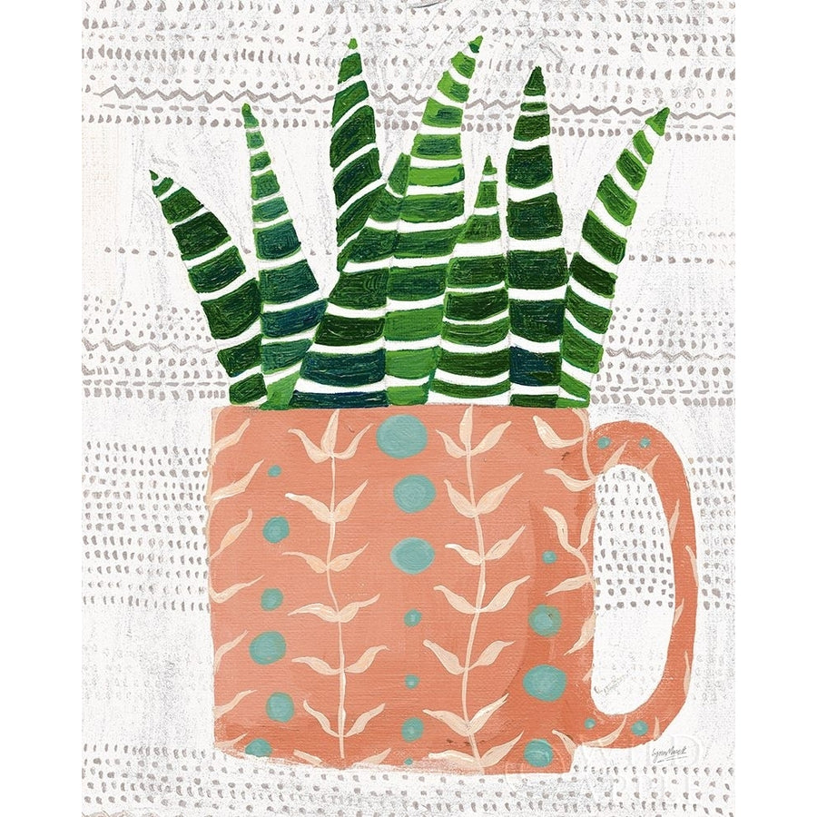 Succulent Cup Neutral Crop Poster Print by Lynn Mack-VARPDX56299 Image 1