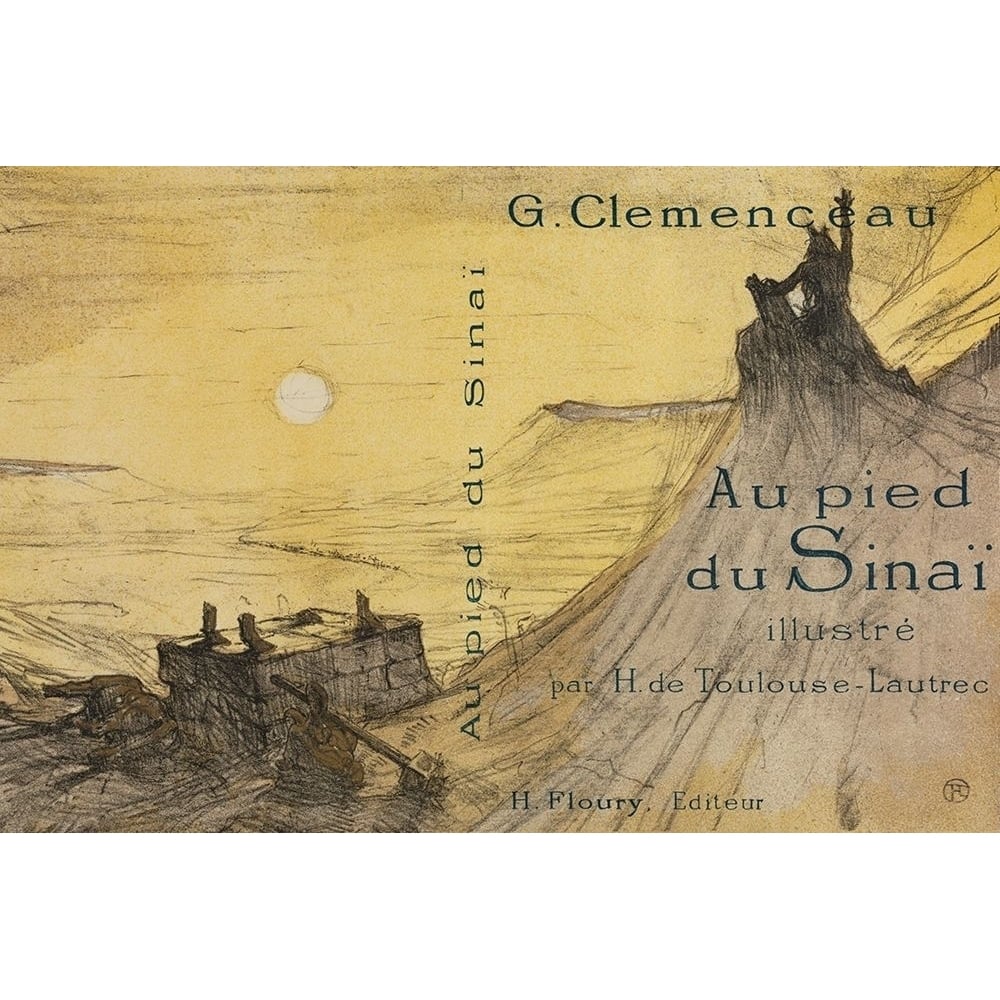 Au pied du Sinai Couverture Poster Print by Henri de Toulouse-Lautrec-VARPDX56349 Image 1