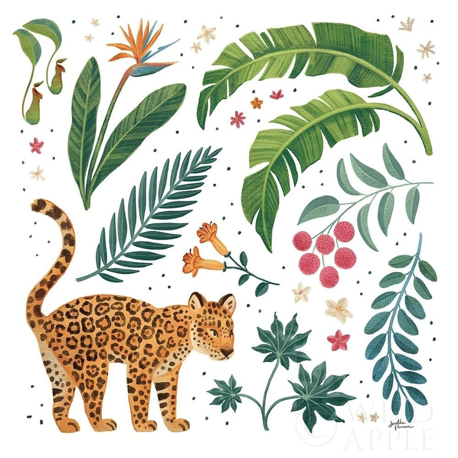 Jungle Love IV White Poster Print by Janelle Penner-VARPDX56358 Image 1