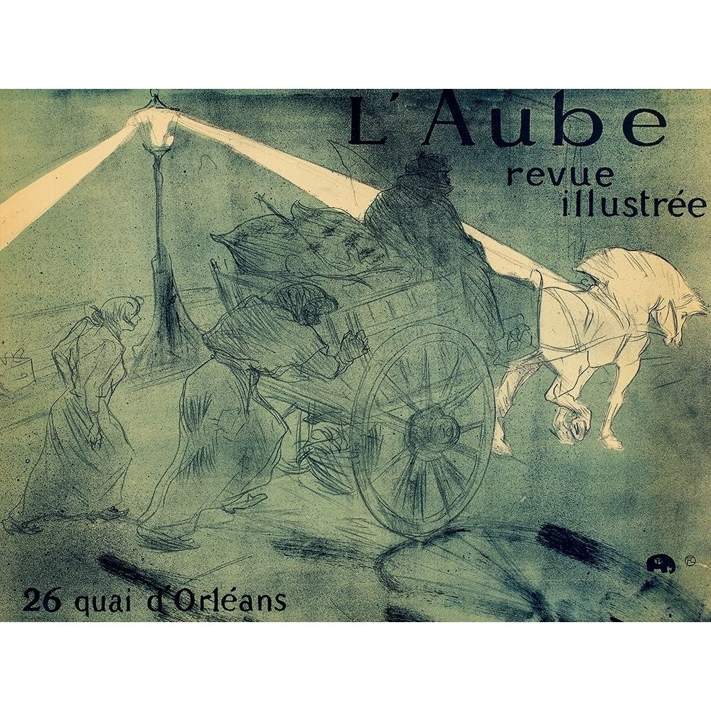 LAube Poster Print by Henri de Toulouse-Lautrec-VARPDX56357 Image 1