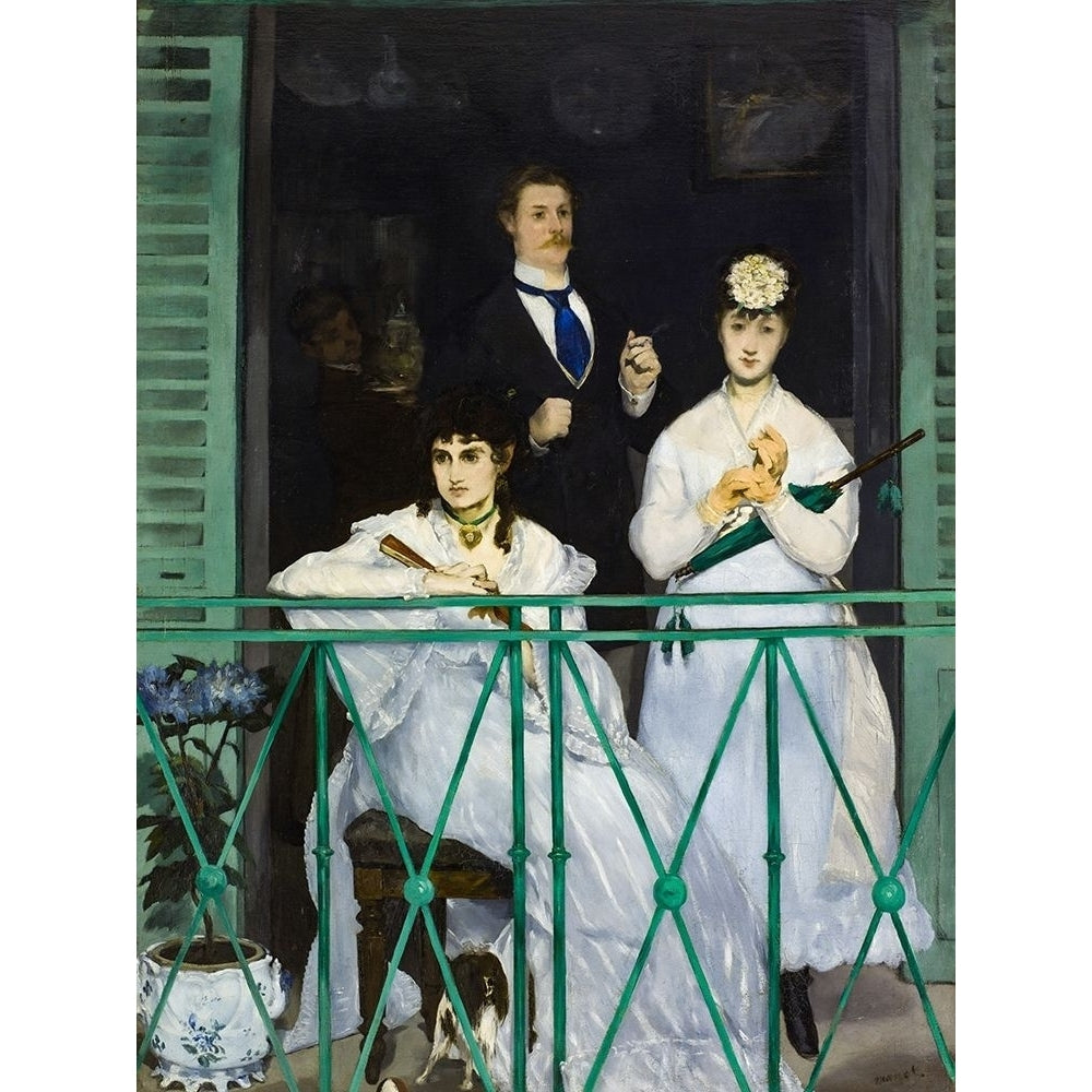 The Balcony Poster Print by Edouard Manet-VARPDX56447 Image 1