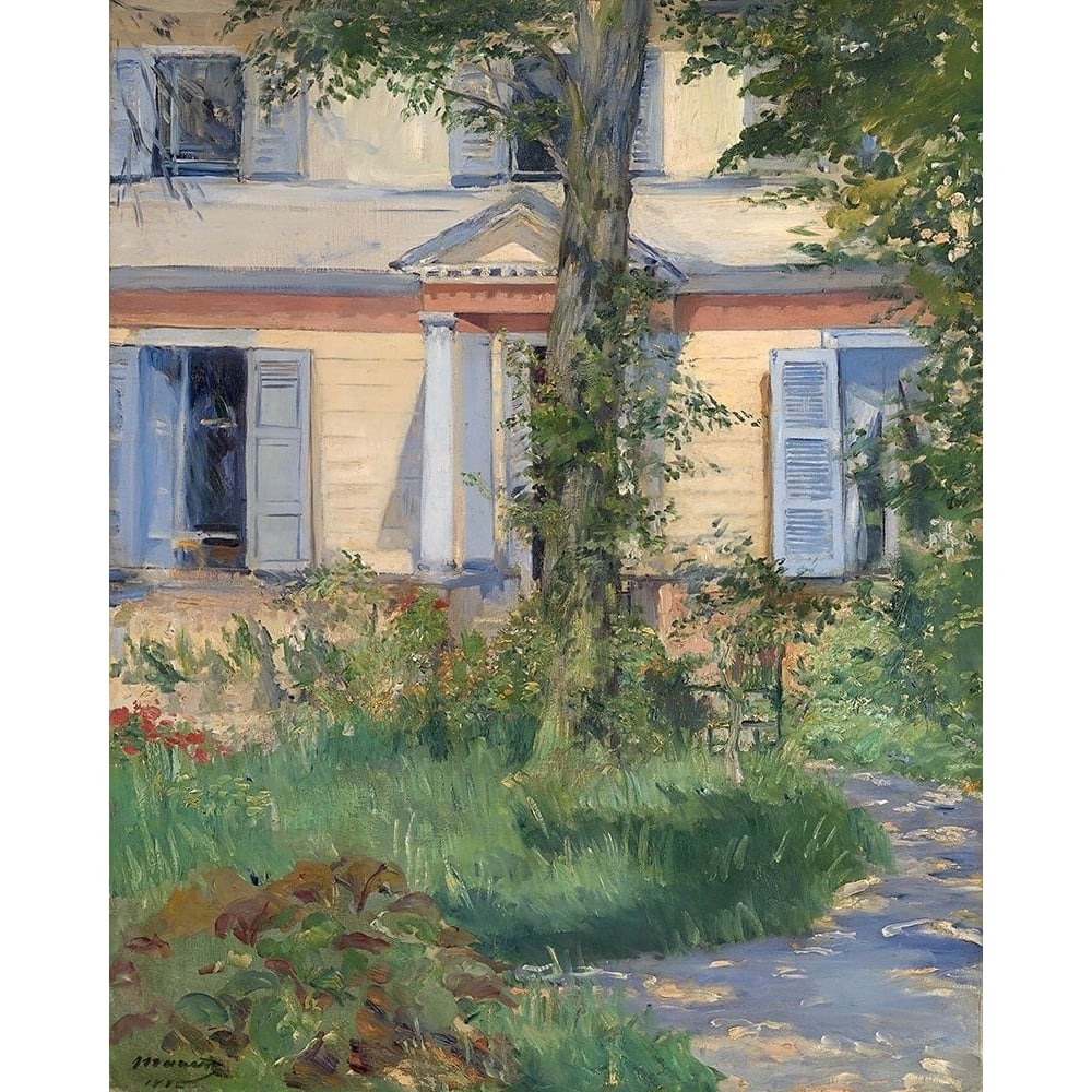 House in Rueil Poster Print by Edouard Manet-VARPDX56528 Image 1