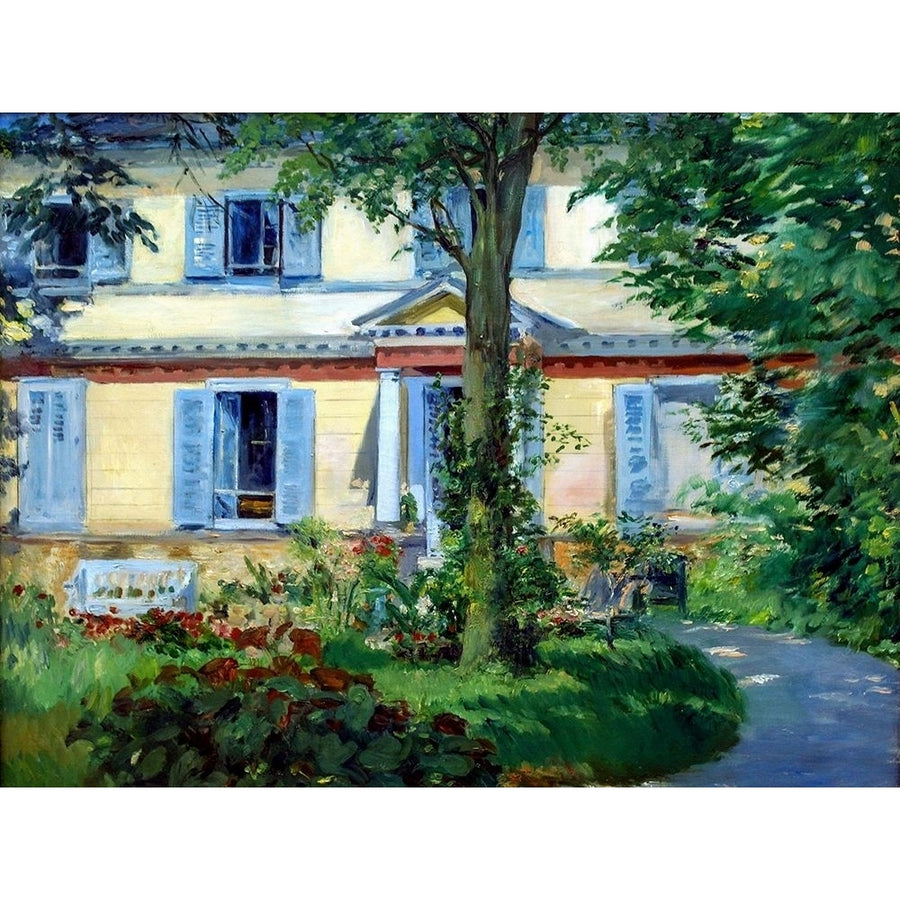 House in Rueil Poster Print by Edouard Manet-VARPDX56562 Image 1