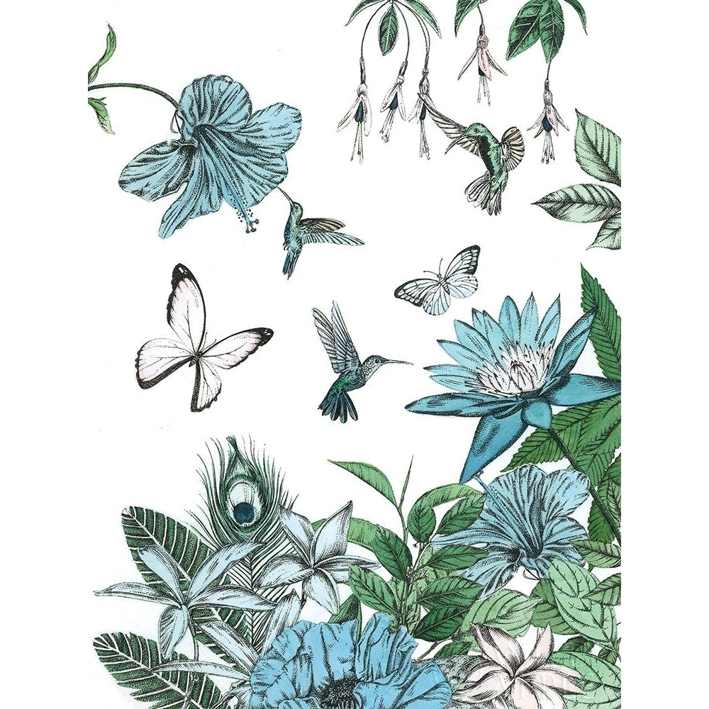 Butterflies and Flowers III Poster Print by Amelia Ilangaratne-VARPDX56599 Image 1