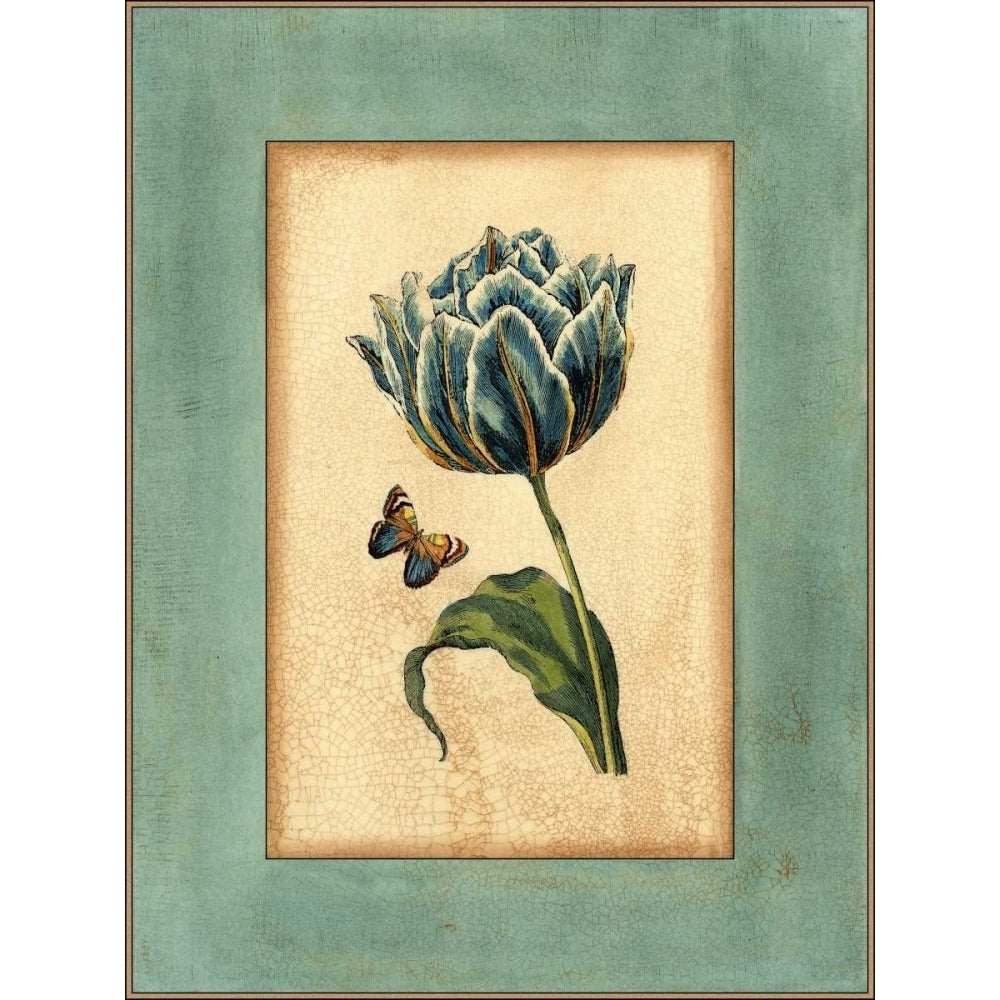 Crackled Spa Blue Tulip IV Poster Print - Studio Vision-VARPDX56613Z Image 1