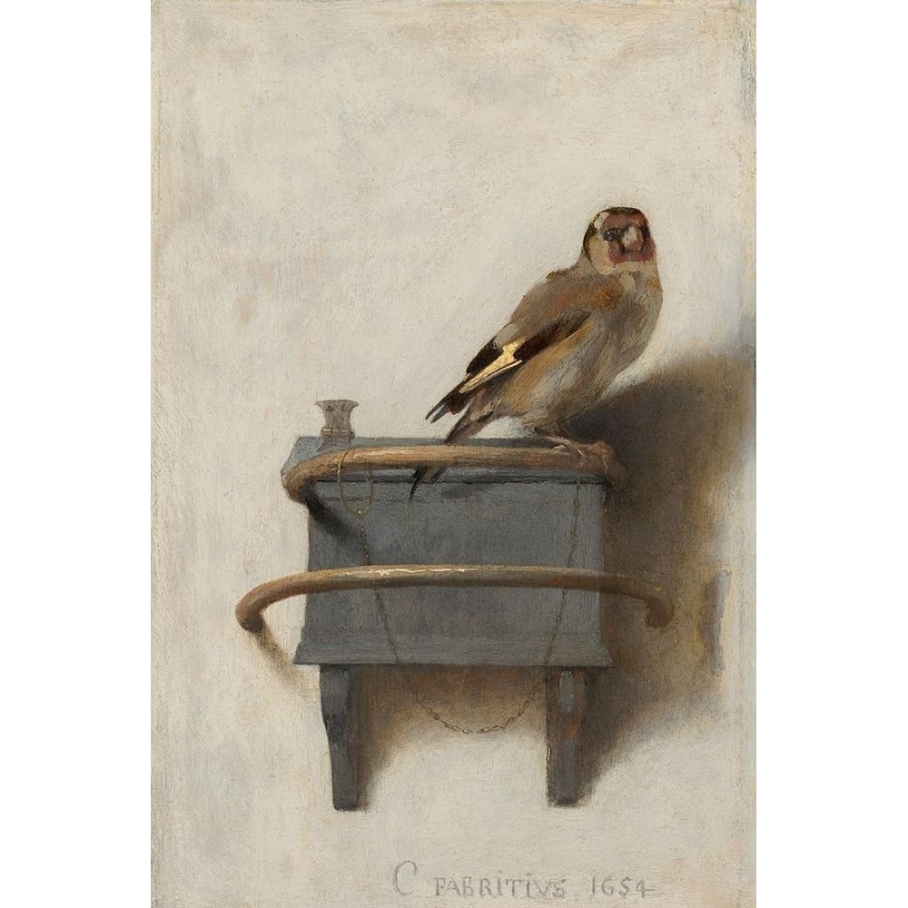 The Goldfinch by Carel Fabritius-VARPDX56615 Image 1