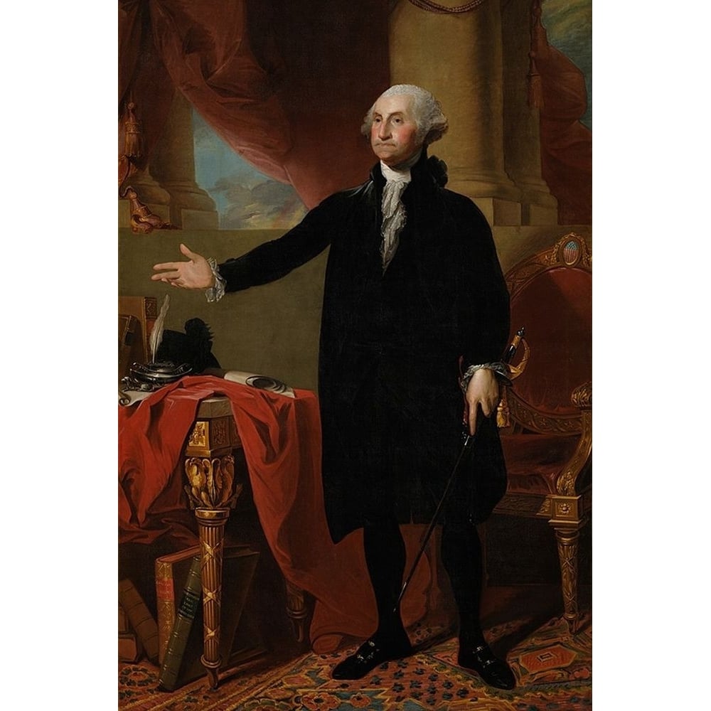 George Washington by Gilbert Stuart-VARPDX56629 Image 1