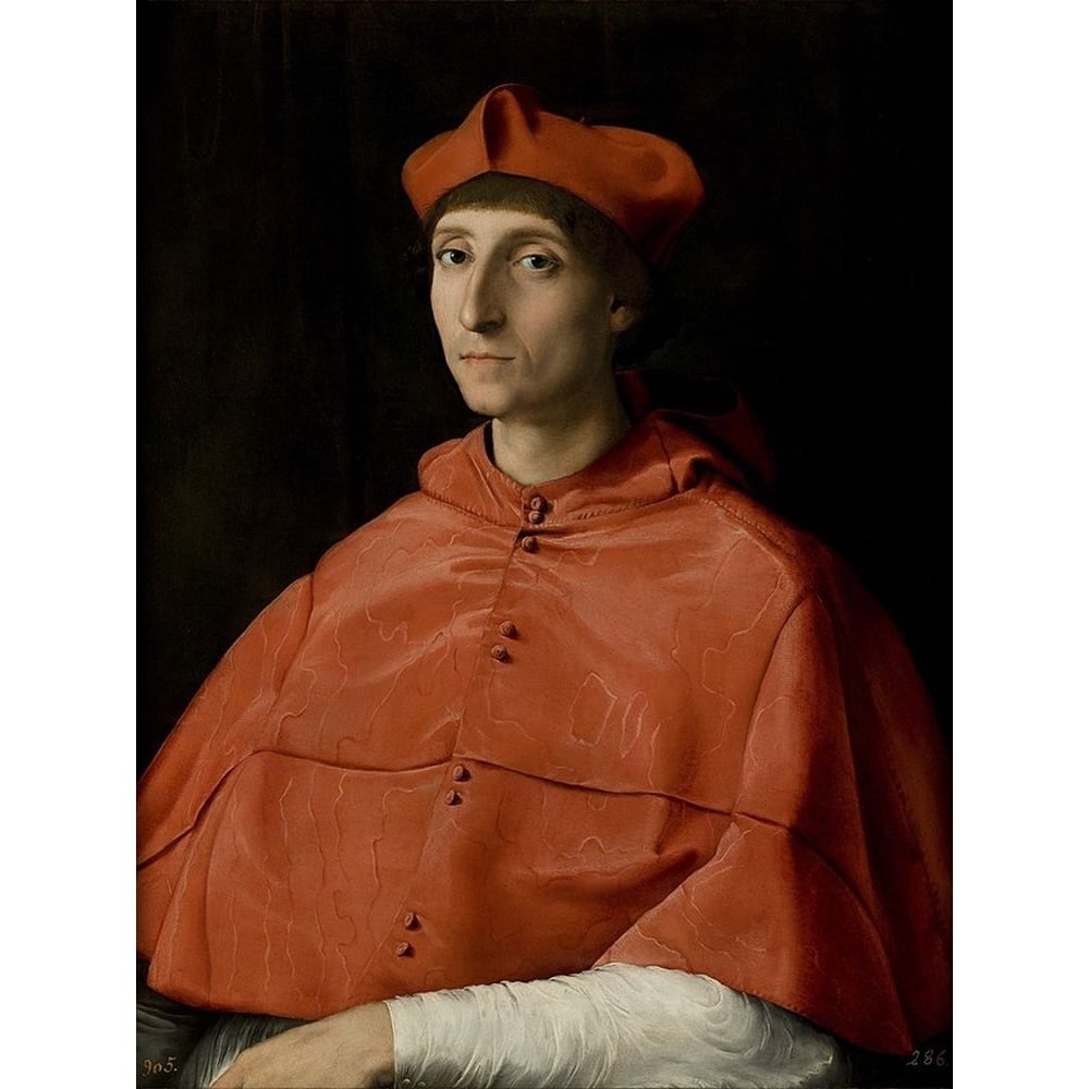 Portrait of a Cardinal by Raphael-VARPDX56635 Image 1