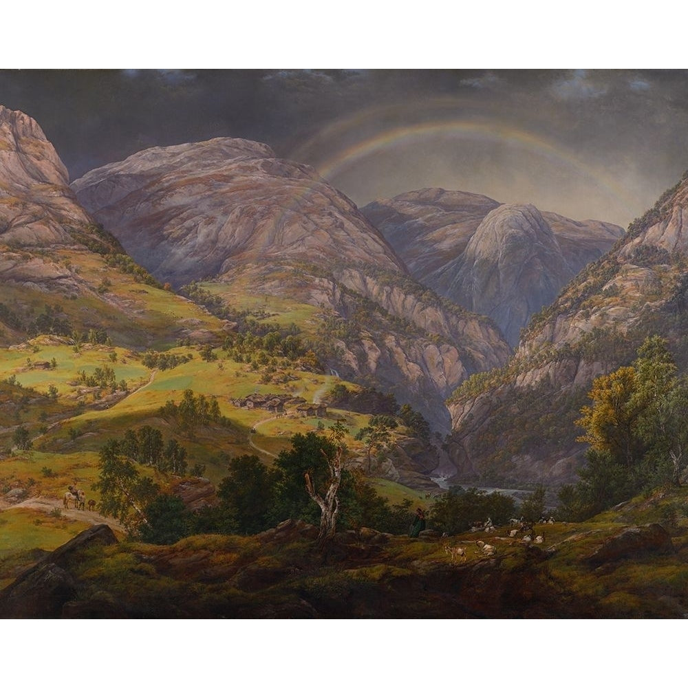 View from Stalheim by Johan Christian Dahl-VARPDX56640 Image 1