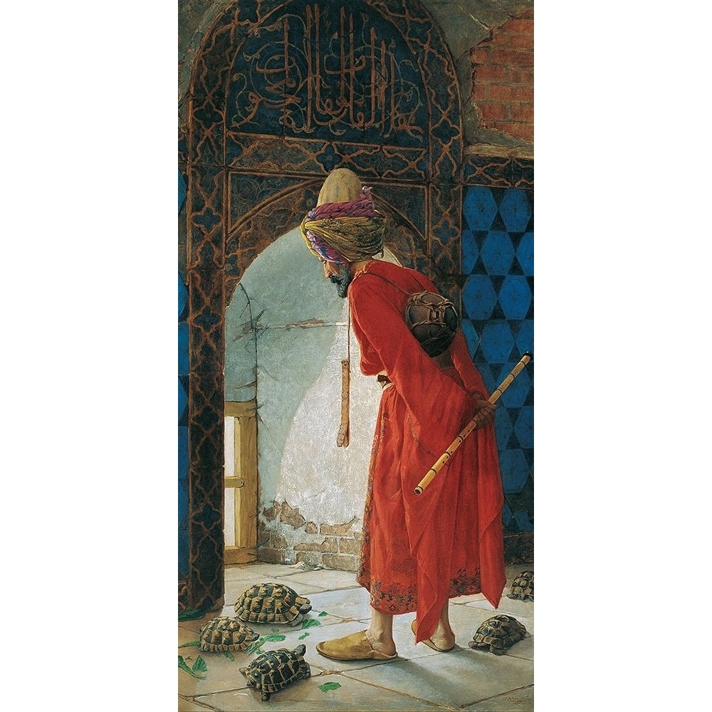 The Tortoise Trainer by Osman Hamdi Bey-VARPDX56650 Image 1