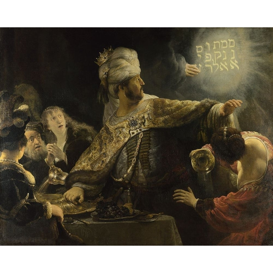 Belshazzars Feast by Rembrandt-VARPDX56664 Image 1