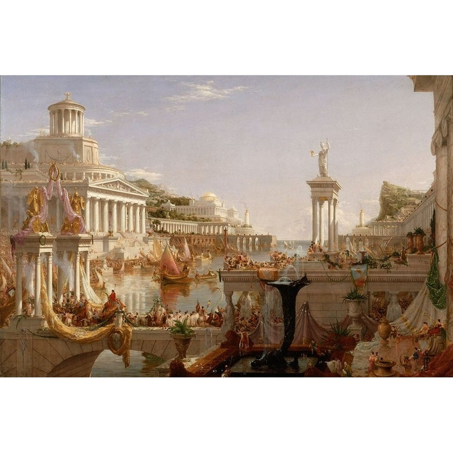 The Consummation The Course of the Empire by Thomas Cole-VARPDX56678 Image 1