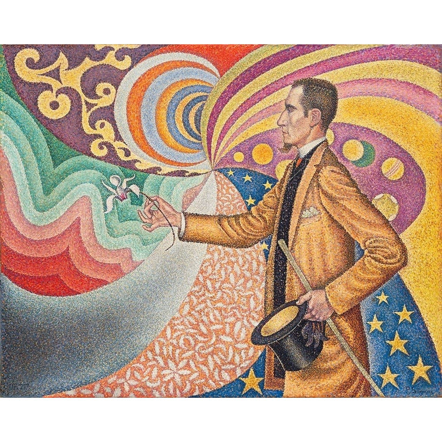 Portrait of M.__Felix Feneon__ by Paul Signac-VARPDX56675 Image 1