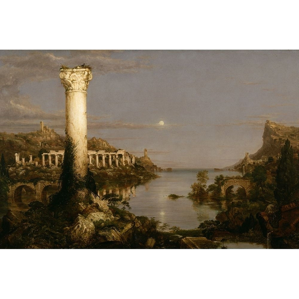 The Course of Empire Desolation by Thomas Cole-VARPDX56680 Image 1