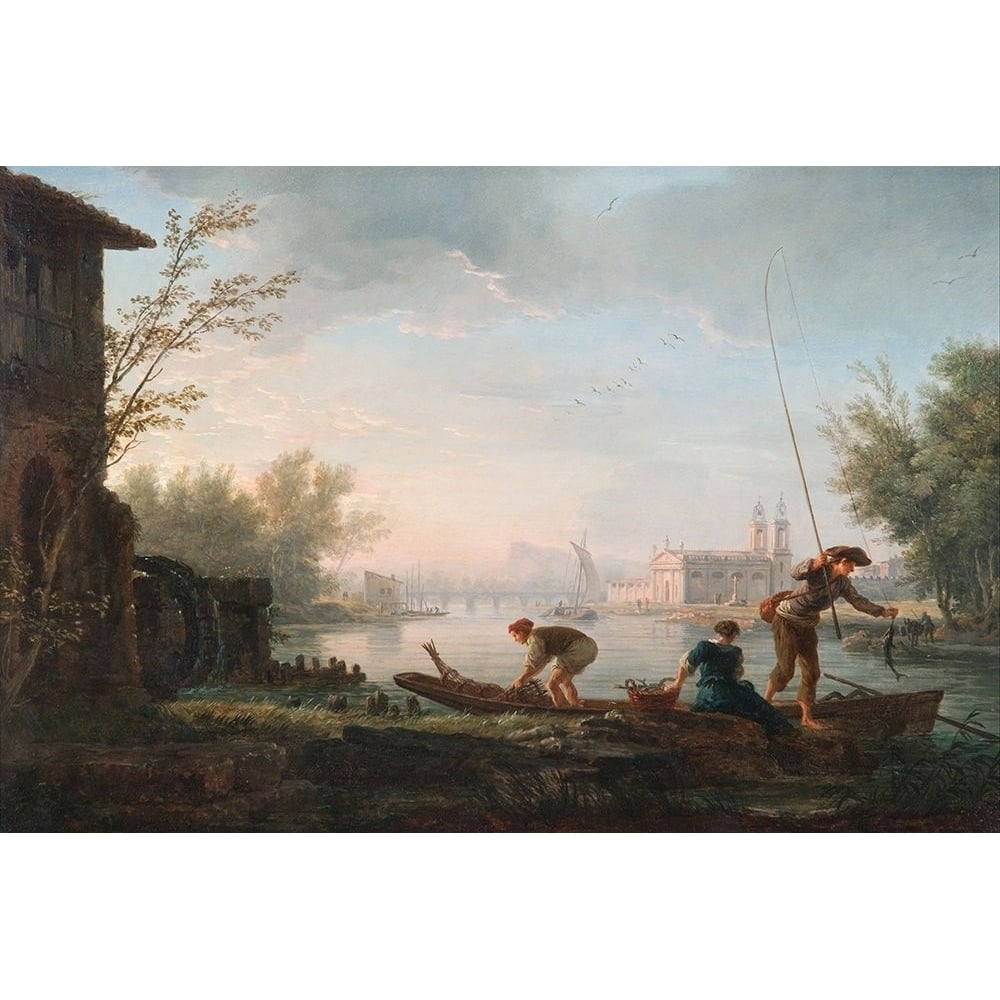 Four Times of the Day Morning by Claude Joseph Vernet-VARPDX56770 Image 1