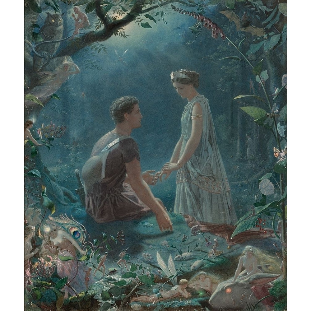 Hermia and Lysander by John Simmons-VARPDX56835 Image 1