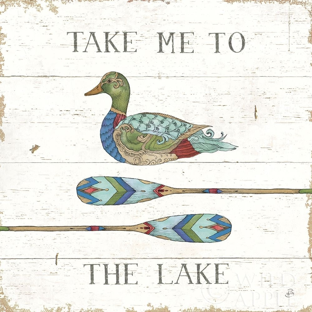 Lake Sketches VII Color Poster Print by Daphne Brissonnet-VARPDX56859 Image 1