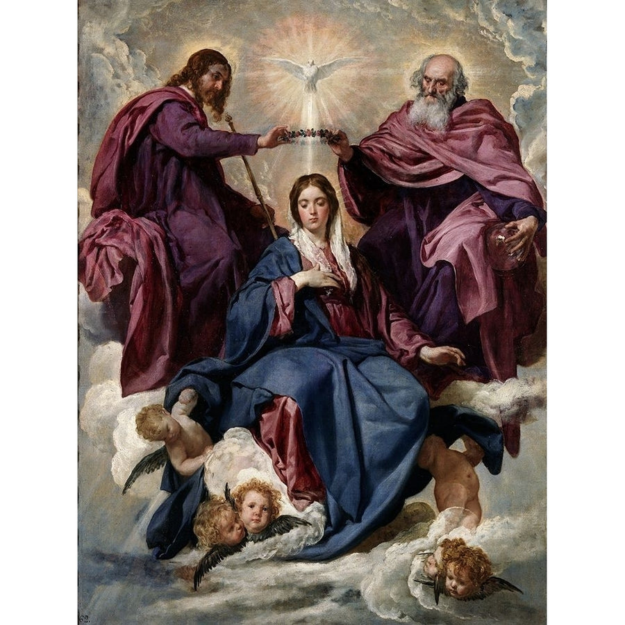 Coronation of the Virgin by Diego Valazquez-VARPDX56908 Image 1