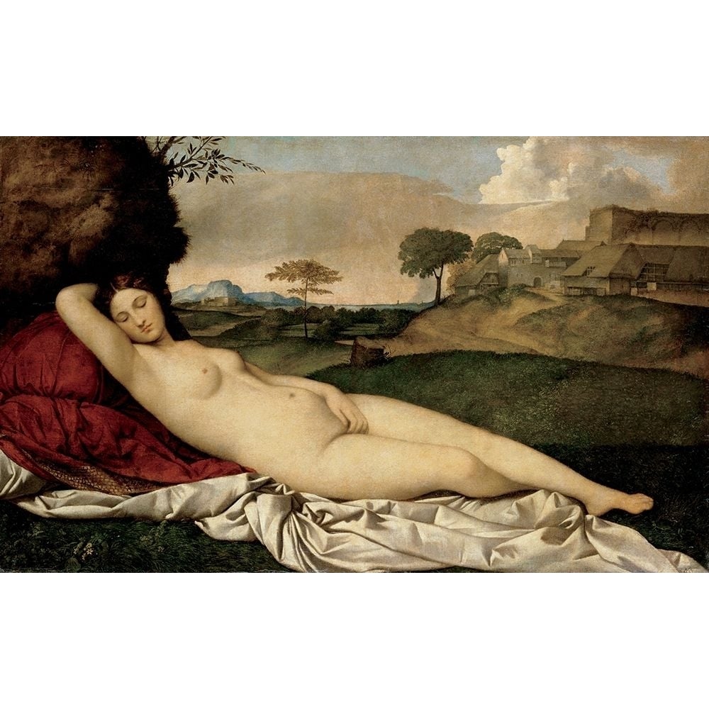 Sleeping Venus by Titian-VARPDX56919 Image 1