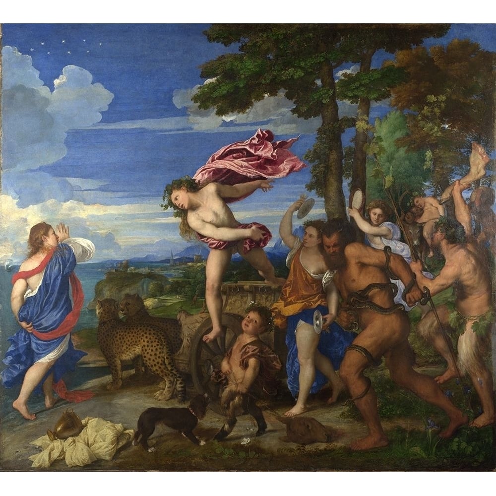 Bacchus and Ariadne by Titian-VARPDX56917 Image 1