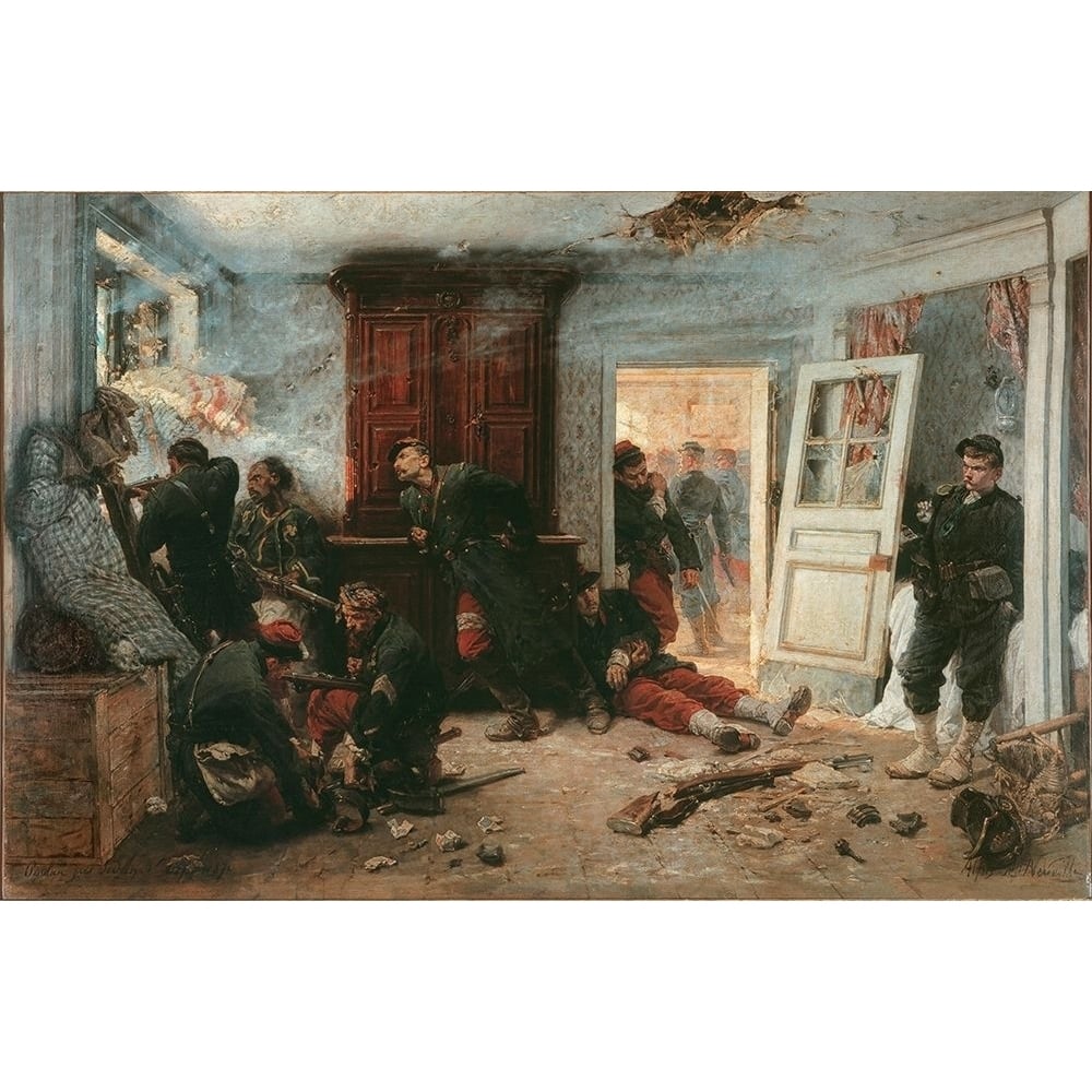 The Last Cartridges by de Neuville __Alphonse-Marie-Adolphe-VARPDX56970 Image 1