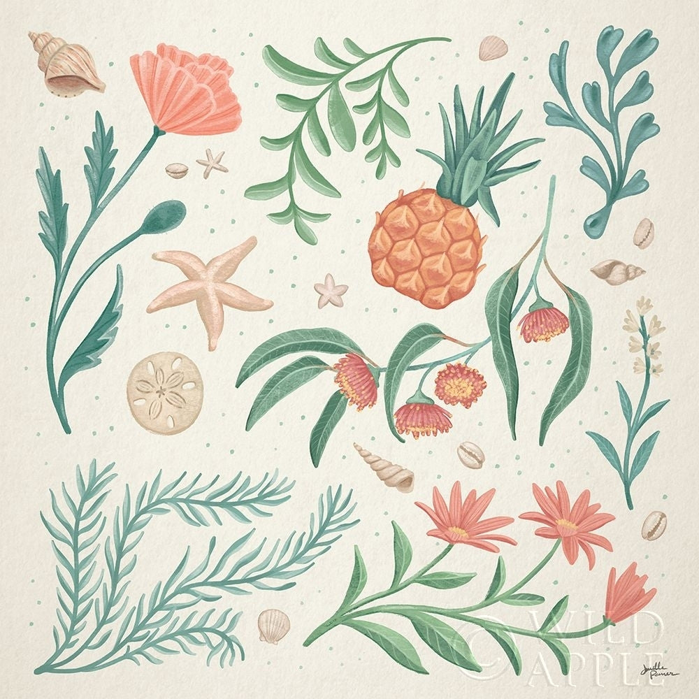 Seaside Botanical III Poster Print by Janelle Penner-VARPDX57010 Image 1