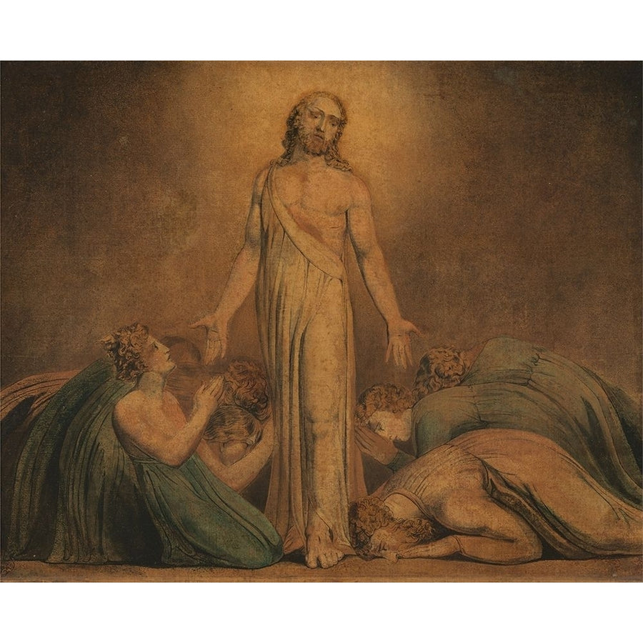 Christ Appearing to the Apostles after the Resurrection by William Blake-VARPDX57061 Image 1