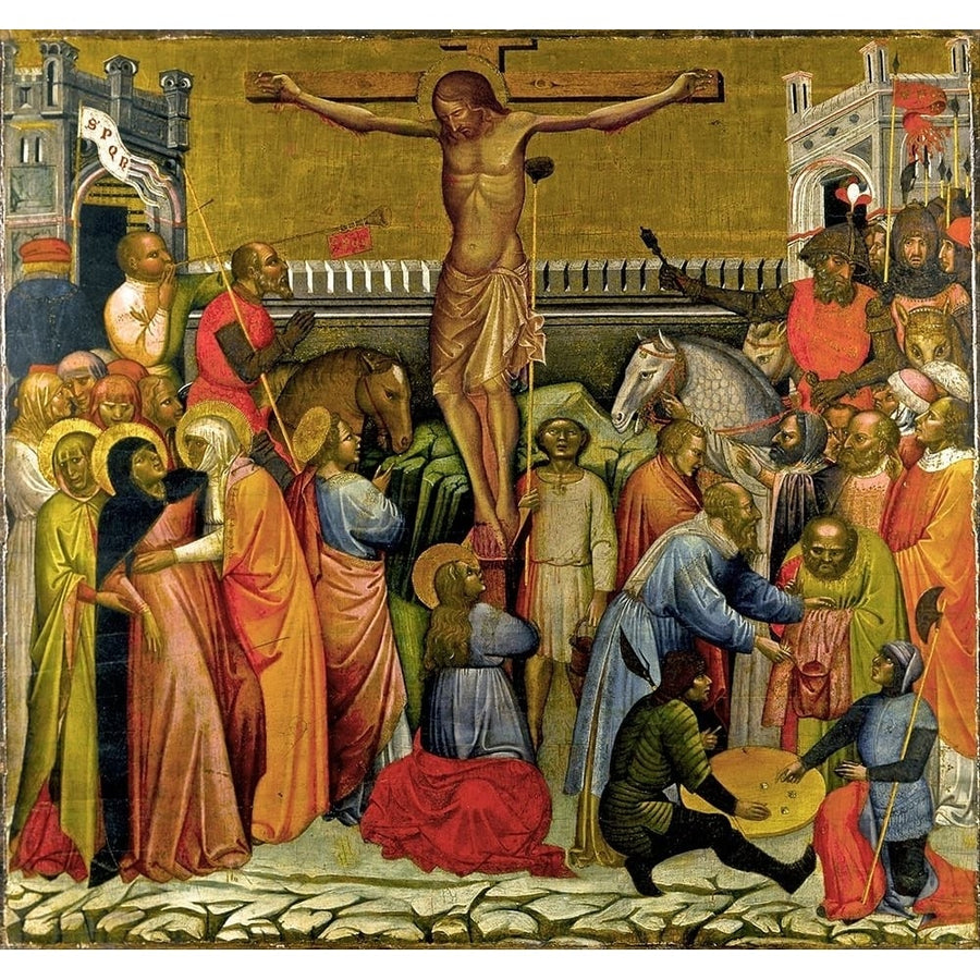 Crucifixion by Jacobello del Fiore-VARPDX57096 Image 1