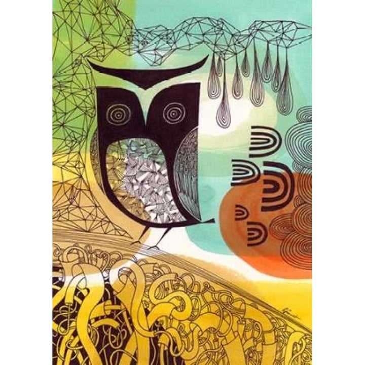 Doodle Owl Poster Print by Richard Faust-VARPDX570FAU1005 Image 2