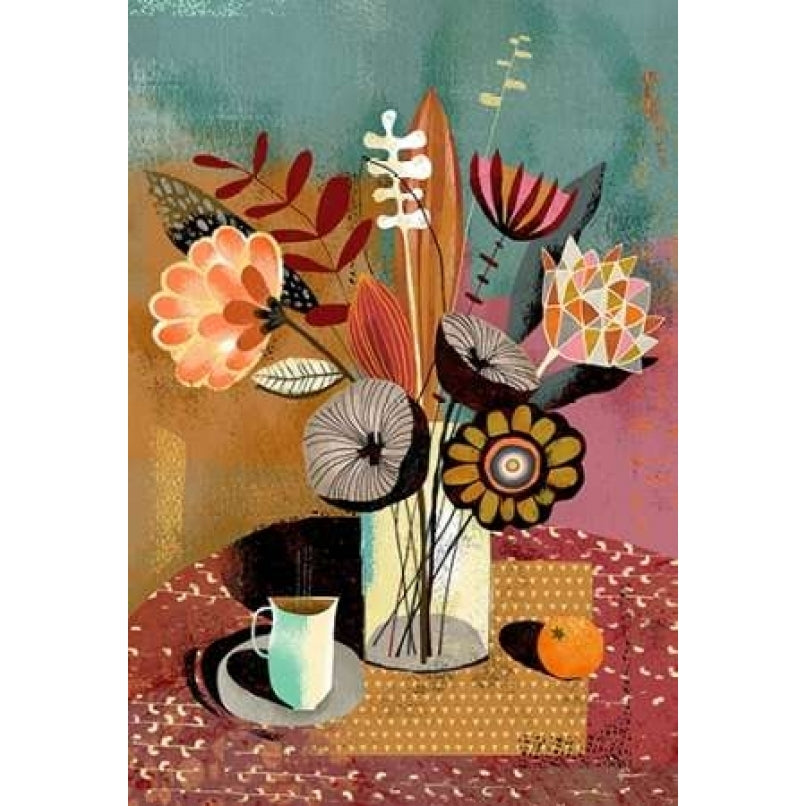 Vase Bouquet Poster Print by Richard Faust-VARPDX570FAU1031 Image 1