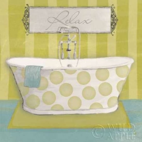 Polka Tub I Poster Print by Sarah Adams-VARPDX5712 Image 2