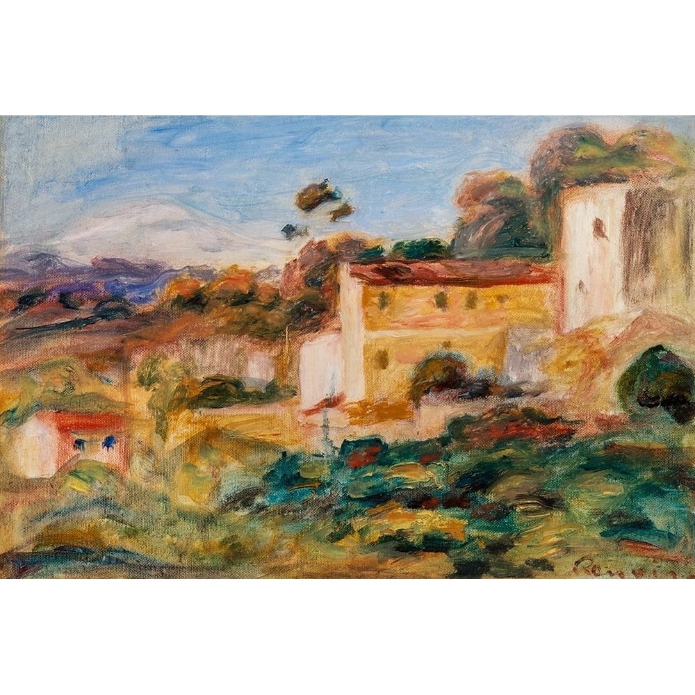 Landscape 1911 Poster Print by Pierre-Auguste Renoir-VARPDX57146 Image 1