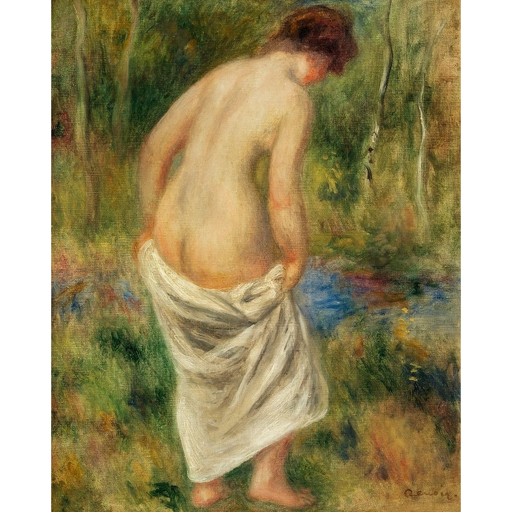 After the Bath 1901 Poster Print by Pierre-Auguste Renoir-VARPDX57159 Image 1