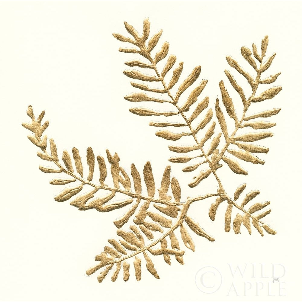 Gilded Fern II Poster Print by Chris Paschke-VARPDX57196 Image 1