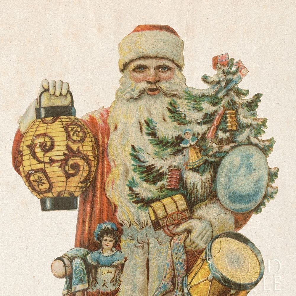 Victorian Santa II Poster Print by Wild Apple Portfolio Wild Apple Portfolio-VARPDX57212 Image 1