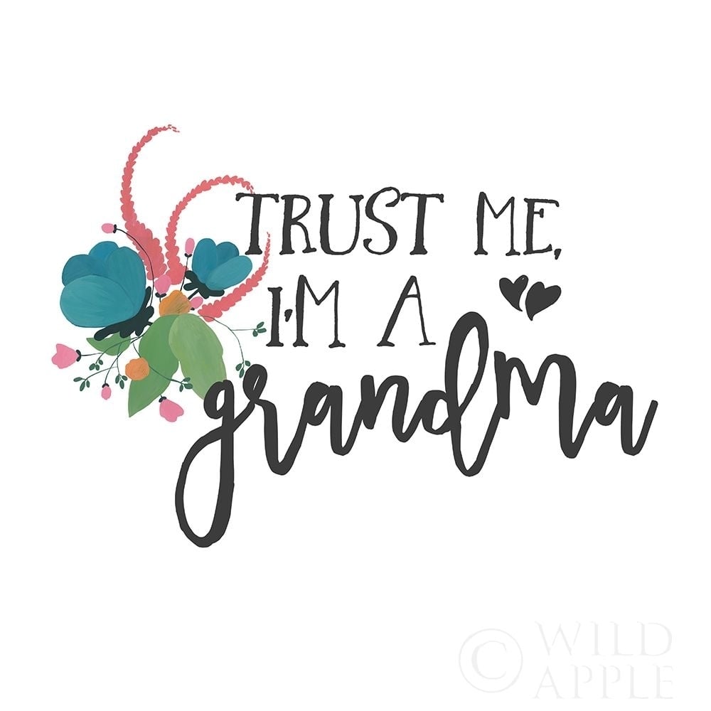 Harriet Floral Grandma Inspiration I Poster Print by Wild Apple Portfolio Wild Apple Portfolio-VARPDX57252 Image 1