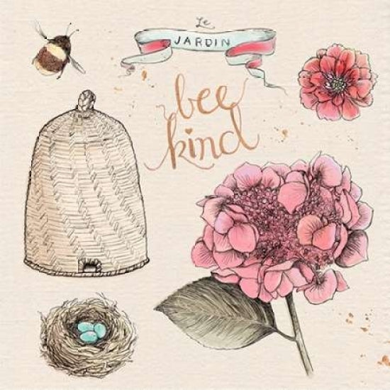 Bee Kind Poster Print by Kerri Elliot-VARPDX572ELL1015 Image 1