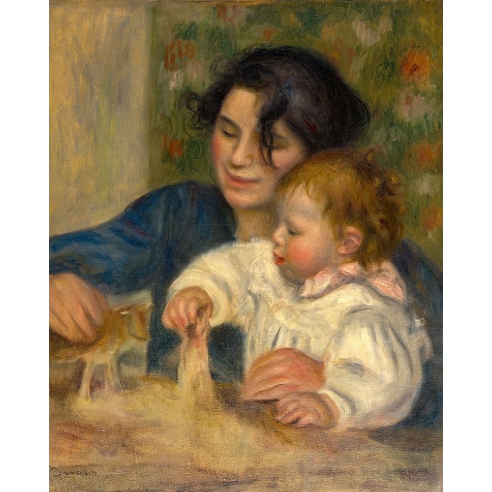 Gabrielle and Jean Poster Print by Pierre-Auguste Renoir-VARPDX57322 Image 1