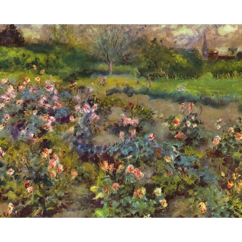 Rosenhain Poster Print by Pierre-Auguste Renoir-VARPDX57370 Image 1