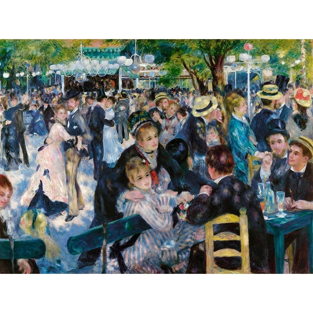 Dance at Le Moulin de la Galette Poster Print by Pierre-Auguste Renoir-VARPDX57376 Image 1