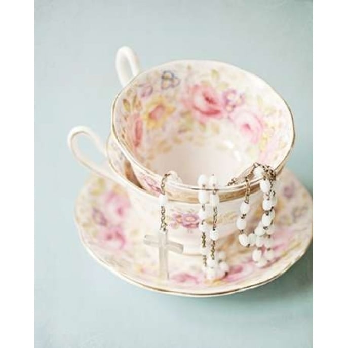 Pretty Teacup and Rosary 2 Poster Print by Susannah Tucker Photography-VARPDX573TUC1084 Image 2