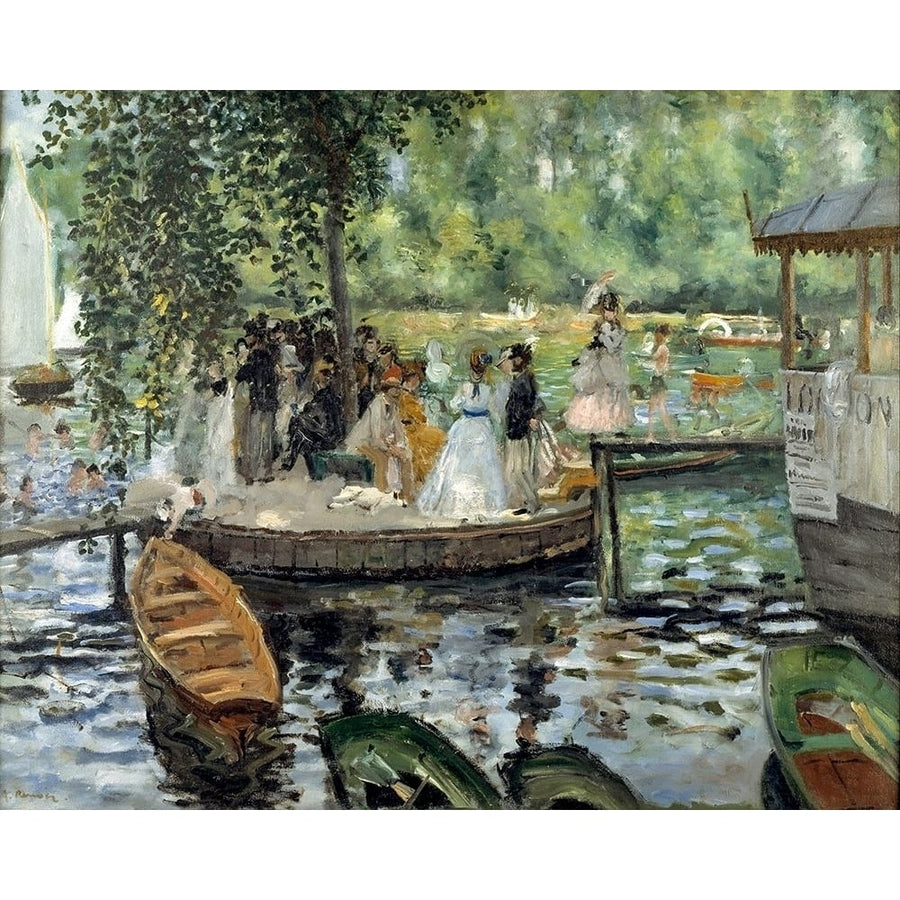 La Grenouillere Poster Print by Pierre-Auguste Renoir-VARPDX57422 Image 1