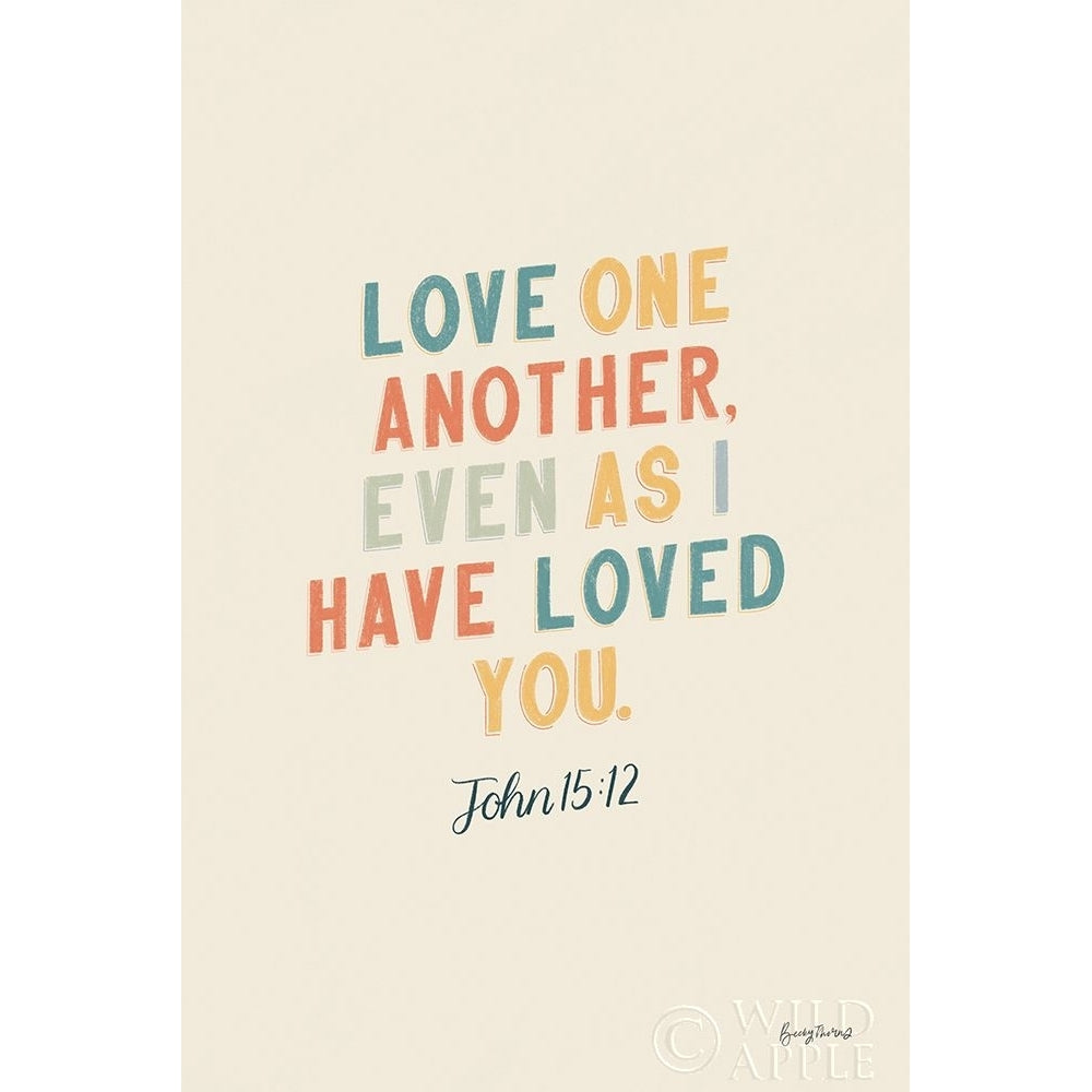 Bible Saying III Poster Print by Becky Thorns-VARPDX57468 Image 1