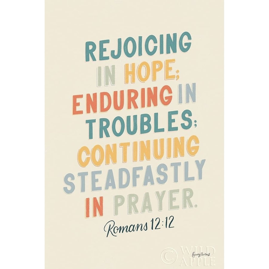 Bible Saying VI Poster Print by Becky Thorns-VARPDX57471 Image 1