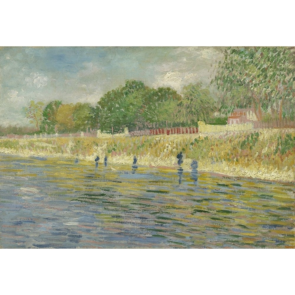 Bank of the Seine by Vincent van Gogh-VARPDX57550 Image 1