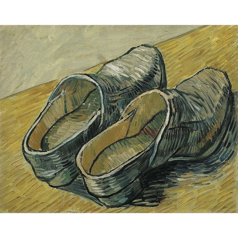 A pair of leather clogs by Vincent van Gogh-VARPDX57573 Image 1